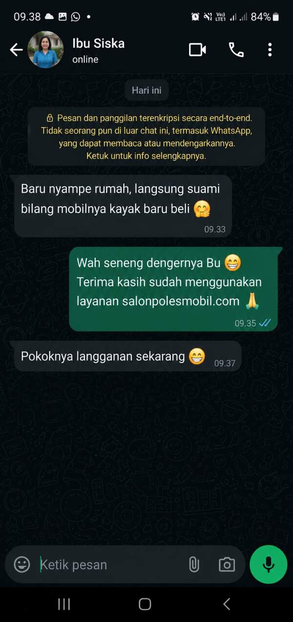 Testimoni pelanggan Pak Hendra Xpander - Bekasi