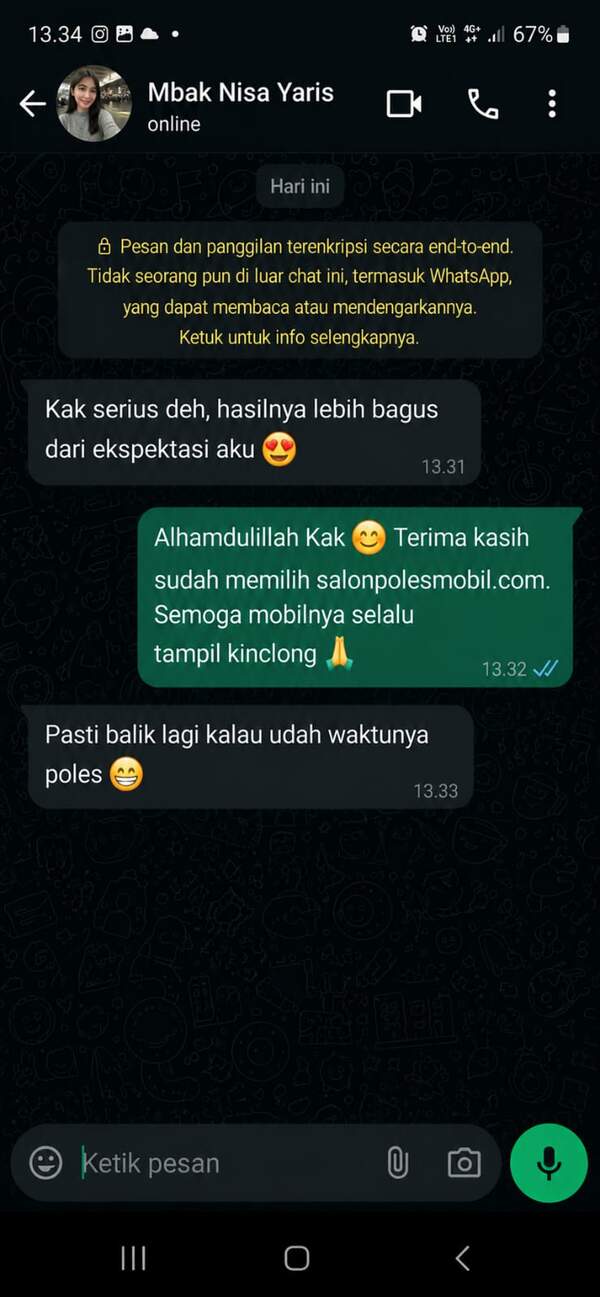 Testimoni pelanggan Mas Rio Innova - Depok
