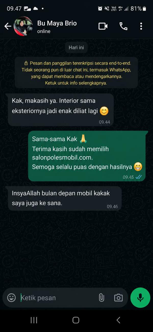Testimoni pelanggan Om Arif Alphard - Jakarta